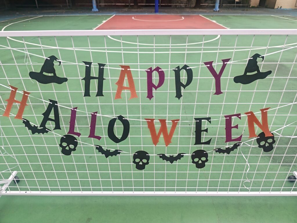 Halloween Glitter Letter Banner — HAPPY HALLOWEEN Style 2601