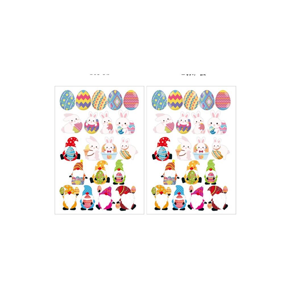 Easter Party Sticker Sheets — Spring Assortment
