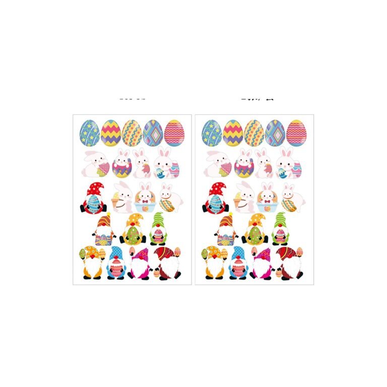 Easter Party Sticker Sheets — Spring Assortment