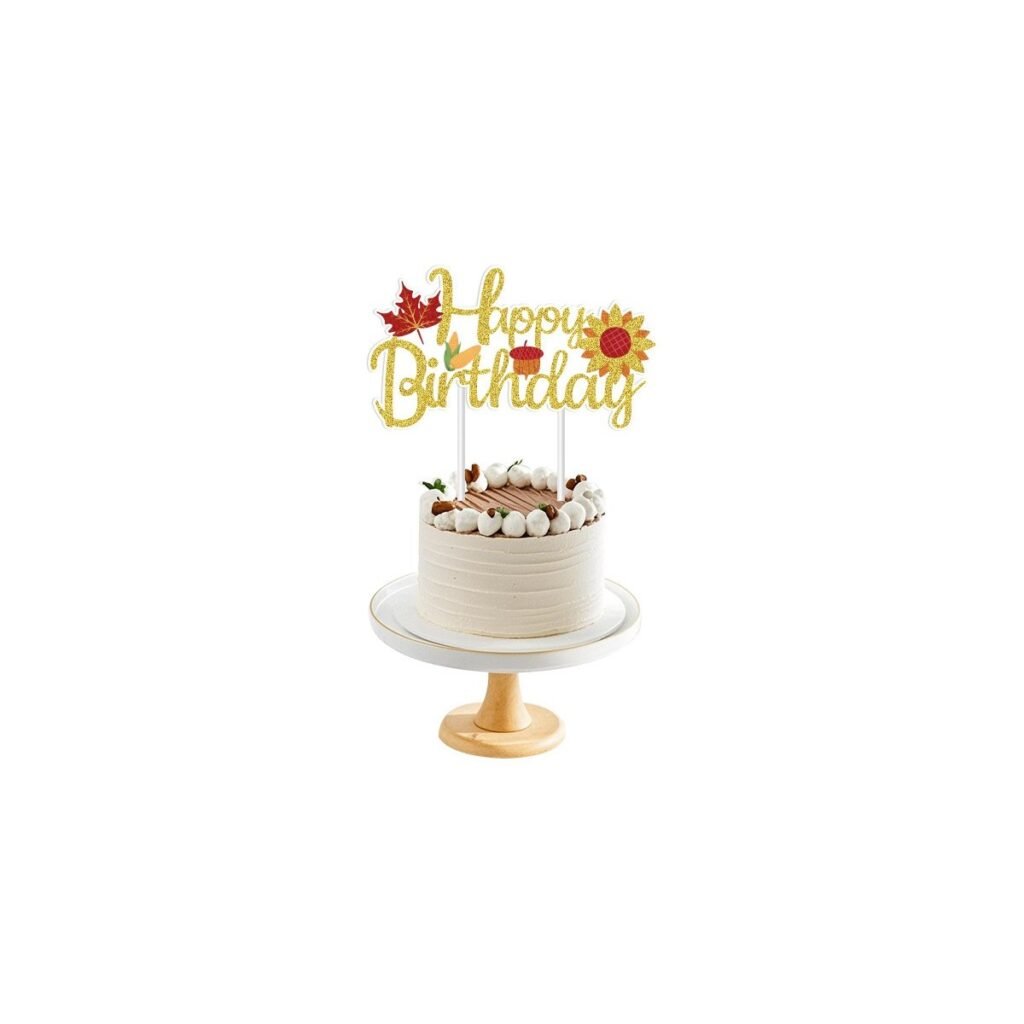 Thanksgiving Cake and Table Picks — Large Format Set