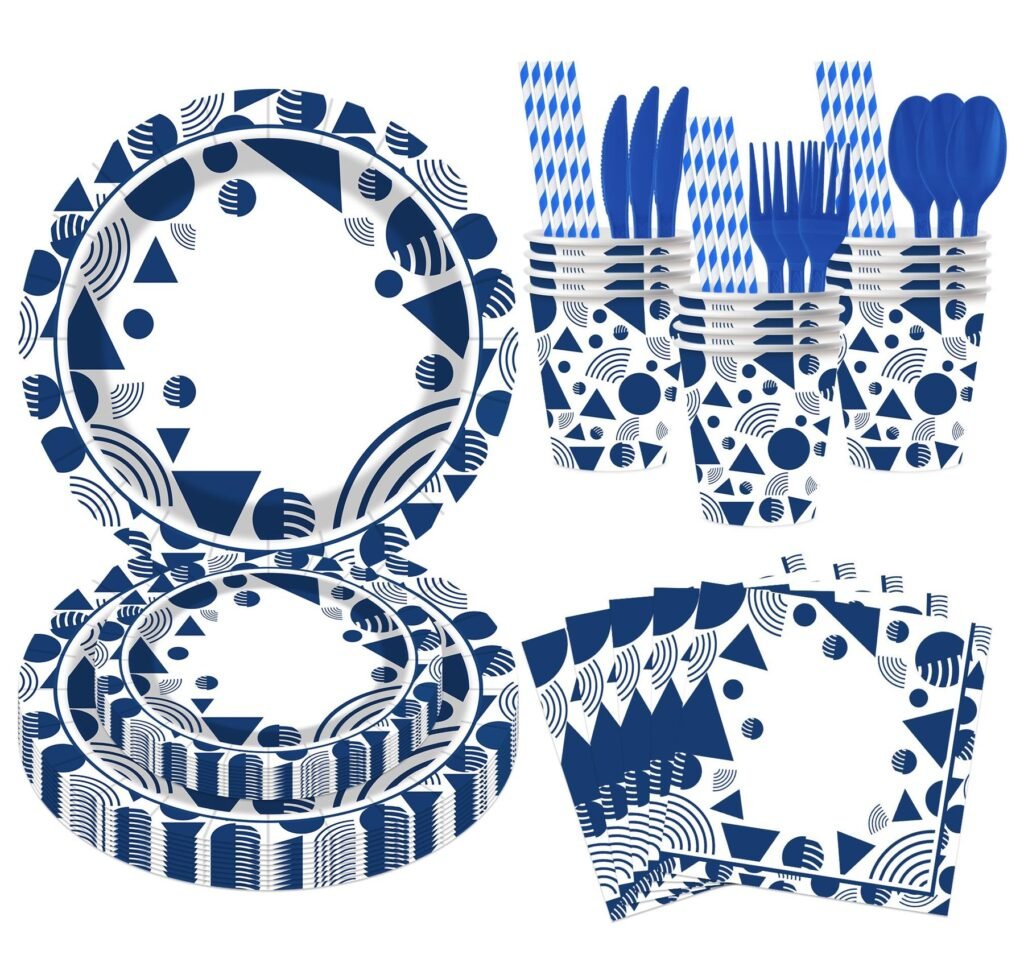 DAYO-PT-010 — full party tableware set hero view