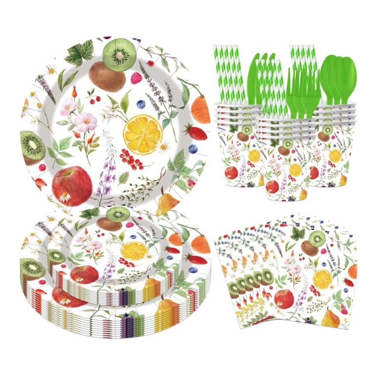 Botanical Orchard Tableware Set — 8-Component Garden Brunch Range
